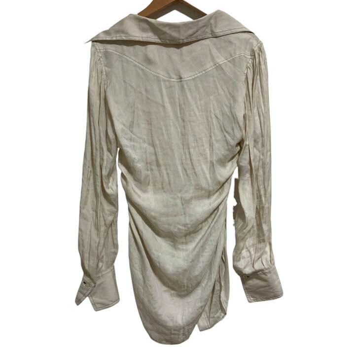 楽天市場】【中古】FETICO フェティコ Gatherer Satin Shirt サイド 