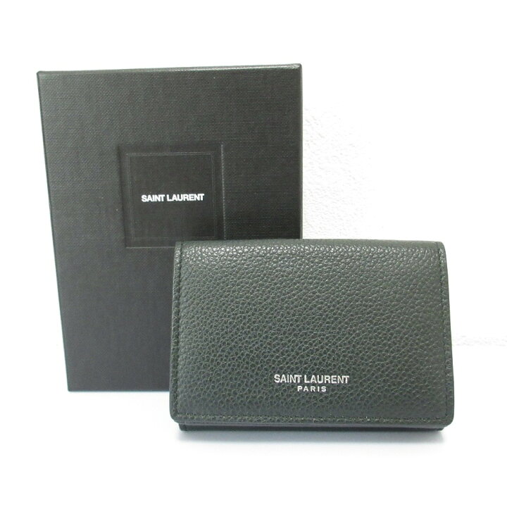 新品同様 Saint Laurent Paris サンローランパリ レザー タイニー  