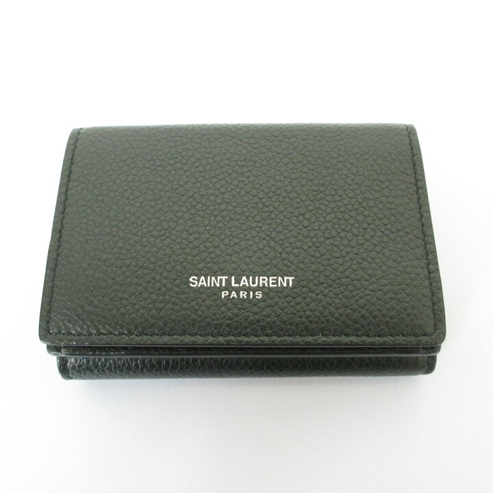 新品同様 Saint Laurent Paris サンローランパリ レザー タイニー  