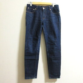 【中古】美品 A.P.C. アーペーセー ジッパーフライ ストレッチデニムパンツ ジーンズ サイズ28 インディゴ レディース Luxs ブランド古着のリュクス