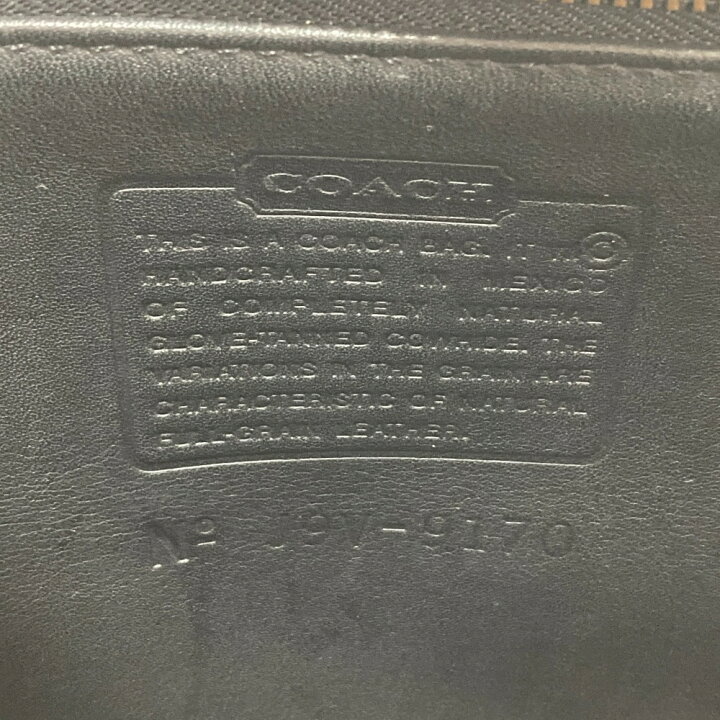楽天市場】【中古】良品 COACH コーチ グローブレザー ショルダー  
