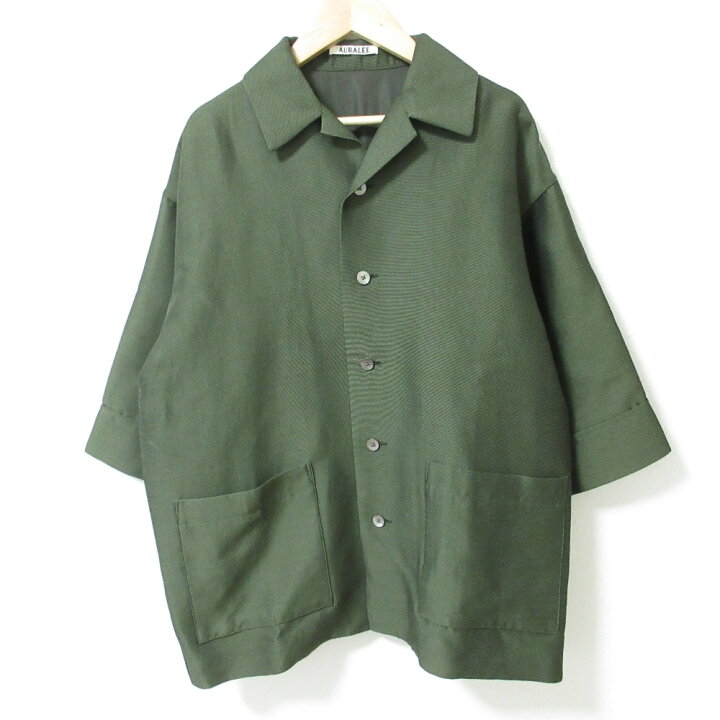 楽天市場】【中古】良品 21SS AURALEE オーラリー SILK COTTON SALT  