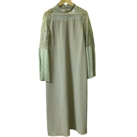【中古】良品 AMERI VINTAGE アメリヴィンテージ PIAO LIANG LACE DRESS ワンピース Sサイズ グリーン レディース Luxs ブランド古着のリュクス