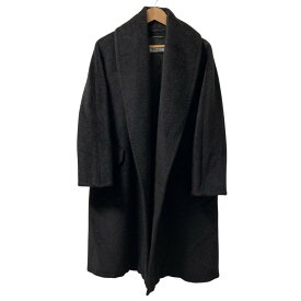 【中古】美品 Max Mara マックスマーラ アルパカ ウール ロングコート サイズ40 ダークブラウン レディース Luxs ブランド古着のリュクス