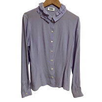 楽天市場】シルク ブラウス 紫 中古の通販