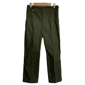 【中古】良品 23AW Spick&Spanスピックアンドスパン ミリタリー カーゴパンツ 36 カーキ レディース Luxs ブランド古着のリュクス