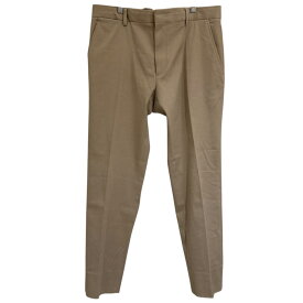 【中古】美品 25AW ZEGNA ゼニア winter chino cotton blend pants チノパンツ UCI14A6 52 ベージュ メンズ Luxs ブランド古着のリュクス