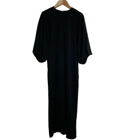 【中古】良品 TICCA ティッカ バルーンスリーブワンピース サイズ1 ブラック レディース Luxs ブランド古着のリュクス