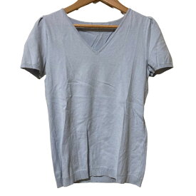 【中古】美品 FOXEY フォクシー KOGAO ニットトップス 38094 サイズ38 ラベンダー レディース Luxs ブランド古着のリュクス