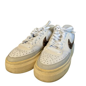 【中古】 NIKE ナイキ W COURT VISION ALTA コート ビジョン アルタ 厚底 スニーカー DO2791-100 サイズ24cm ホワイト レディース Luxs ブランド古着のリュクス