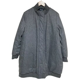 【中古】良品 BALLANTYNE バランタイン カシミヤパテッドコート LLC009 JWR06 サイズ44 グレー レディース Luxs ブランド古着のリュクス