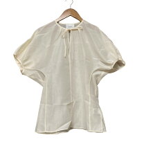 美品】OHGA オーガ PAN BLOUSE パンブラウス フリーサイズ 春をまとう 