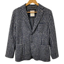 楽天市場】navy ハウンドトゥース ジャケットの通販