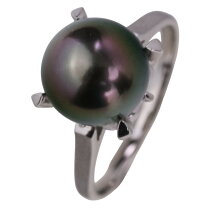 楽天市場】tasaki pt900 黒蝶真珠 リングの通販