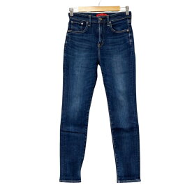【中古】RED CARD レッドカード Anniversary ハイライズスキニーデニムパンツ 26403HR サイズ23 インディゴブルー レディース デニムパンツ ジーンズ 美品