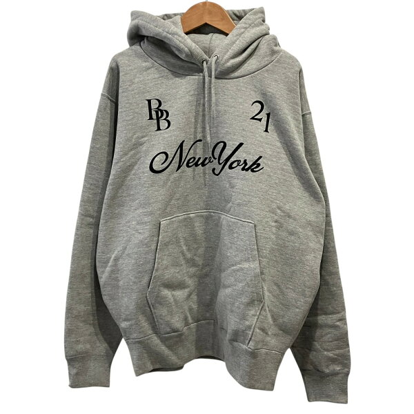 【中古】26SS better than now べターザンナウ ドゥーズィエムクラス BTN Logo Hoodie パーカー グレー レディース パーカー 美品