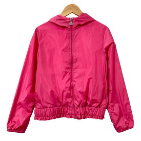 【中古】MONCLER モンクレール ERINETTE ナイロンジャケット パーカー キッズ サイズ12/152cm ピンク キッズ パーカー 良品