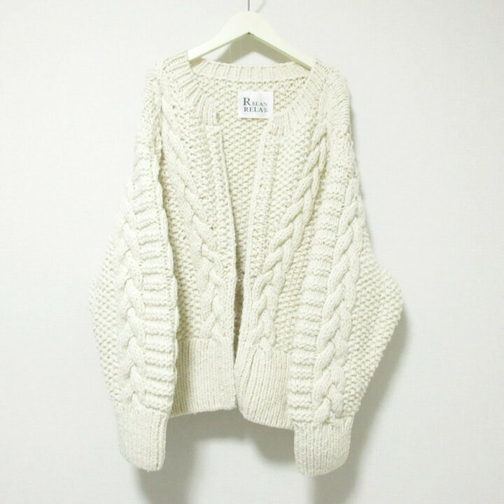 楽天市場】【中古】 美品 RELAN RELAN リランリラン ハンドニット 