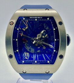 ★中古美品・稼働品★ リシャール・ミル/RICHARD MILLE RM023 Ti/チタン AT/オートマチック 腕時計 メンズ スケルトン文字盤 防水