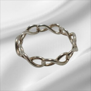 TIFFANY&Co. �e�B�t�@�j�[ �����O�E�w�� Ag925 infinity ring �C���t�B�j�e�B �i���[ 9�� ���Ǖi�� �� �В�