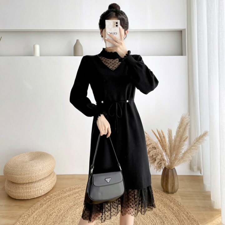 楽天市場】送料無料 レディース 秋 秋服 冬 冬服 ワンピース ベージュ  