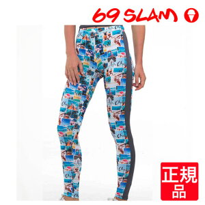 69SLAM/GETAWAYLADIESSATYALEGGINGアクティブウェアロックスラムレディースレギンス【正規品】【楽ギフ_包装選択】【あす楽】誕生日プレゼントギフトラッピング無料^^彼氏父ロングヒット