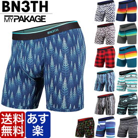 MYPAKAGE ロング ボクサーパンツ BN3TH マイパッケージ WEEKDAY PRINTS ベニス BNETH メンズ ブランド 正規品 下着 パンツ インナー プレゼント ギフト ラッピング 無料 彼氏 父 男性 旦那 大人 ll