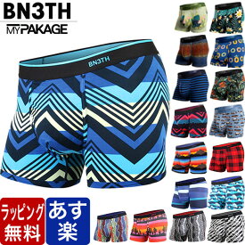 MYPAKAGE ショート ボクサーパンツ BN3TH マイパッケージ WEEKDAY PRINTS ベニス BNETH メンズ ブランド 下着 パンツ インナー ローライズ ギフト ラッピング 無料 彼氏 男性 旦那 大人