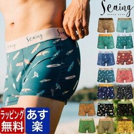 【10％OFFクーポン！～6/11 23:59】Seaing シーイング ナイロン 2 シーング ボクサーパンツ メンズ ブランド 下着 パンツ インナー プレゼント ギフト ラッピング 無料 彼氏 男性 速乾