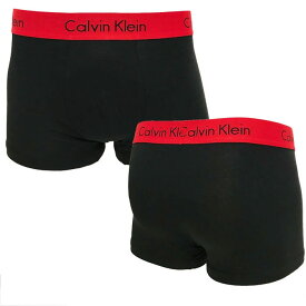 カルバンクライン ボクサーパンツ 2枚セット メンズ コットン ローライズ ショート Calvin Klein 無地 定番 コットン ストレッチ ck ブランド 下着 パンツ インナー プレゼント ギフト ラッピング 無料 男性