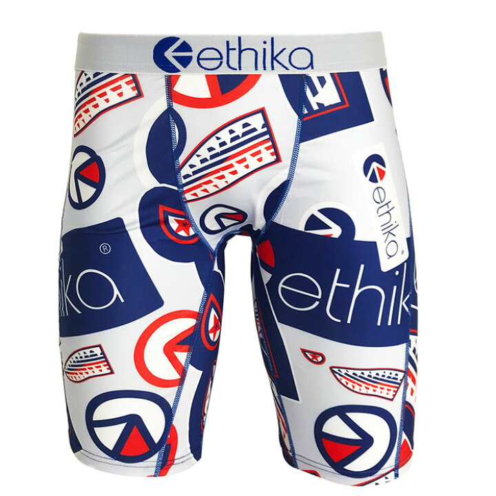 楽天市場】ETHIKA エシカ ロング ボクサーパンツ エティカ 派手 メンズ 