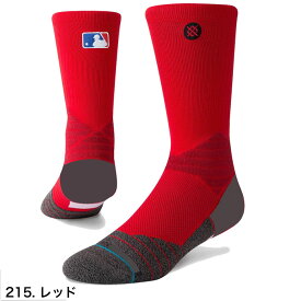 【ポイント2倍+クーポン！～3/27 1:59】STANCE SOCKS 野球 MLB スタンス ソックス ベースボール DIAMOND PRO CREW クルー丈 メンズ 靴下 男性用 くつした 定番 ブランド おしゃれ スポーツ ラッピング 無料