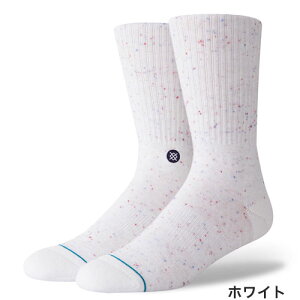 送料無料STANCEスタンスソックスSTANCEsocksICON無地シンプル黒白ホワイト靴下メンズブランドおしゃれ正規品下着インナー誕生日プレゼントギフトラッピング無料xl^^就職祝い新生活応援手土産彼氏父男性旦那大人同梱送料無料