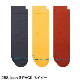 STANCE SOCKS スタンス ソックス 靴下 3足 3枚 セット 福袋 2025 ICON JOVEN OG 3PACK 無地 シンプル メンズ レディース ブランド セール お得 おしゃれ スポーツ プレゼント ラッピング 無料 彼氏 男性 大人