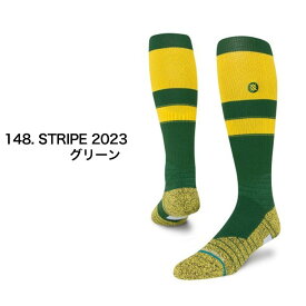 【ポイント3倍+クーポン！～6/11 1:59】STANCE SOCKS 野球 MLB スタンス ソックス ベースボール STRAIPES OTC 2023 MOMS ロング ロングソックス メンズ 靴下 男性用 くつした 定番 ブランド おしゃれ スポーツ ラッピング 無料 父の日ギフト