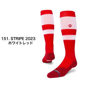 STANCE SOCKS 野球 MLB スタンス ソックス ベースボール STRAIPES OTC 2023 MOMS ロング ロングソックス メンズ 靴下 男性用 くつした 定番 ブランド おしゃれ スポーツ ラッピング 無料