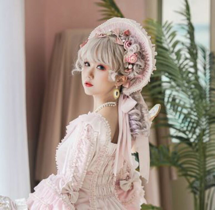 楽天市場】ボンネット 4色 通年 春夏 帽子 クラシカル クラロリ 姫ロリ 
