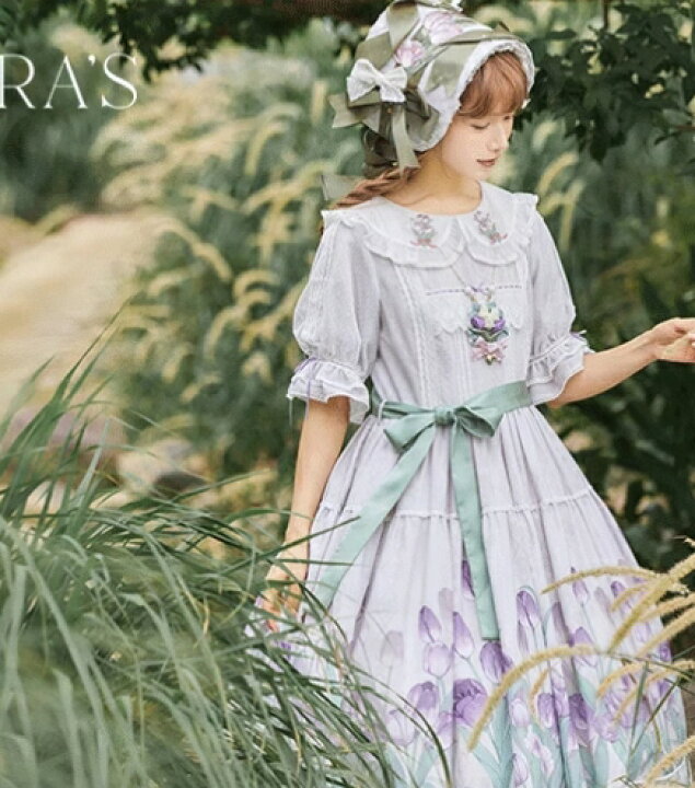 楽天市場】ワンピース 新色パープル登場 NyaNya 春夏 半袖 ワンピース 