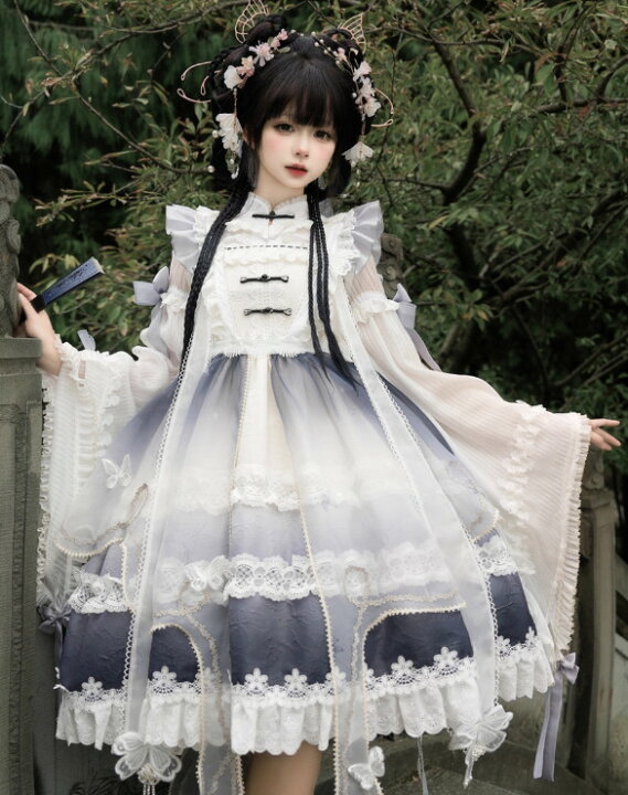 楽天市場】【納期60日】華ロリ 中華ロリ ブラウス のみ クラシカル 