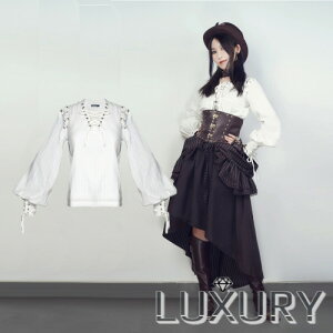 �X�`�[���p���N �u���E�X steampunk �z���C�g �p���`���O ���[�X�A�b�v ���� �z���C�g �t�� �S�X���� �����[�^�t�@�b�V���� loli2121