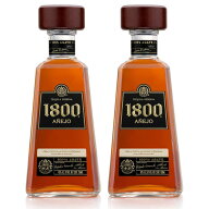 【最安値挑戦】テキーラ クエルボ 1800 アネホ 40度 750ml 2本セット 「樽熟成によるまろやかで奥深い味…