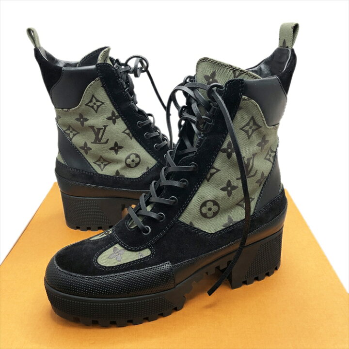 楽天市場】LOUISVUITTON ルイヴィトン Laureate Platform Desert Boots 