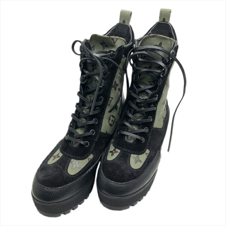 楽天市場】LOUISVUITTON ルイヴィトン Laureate Platform Desert Boots 