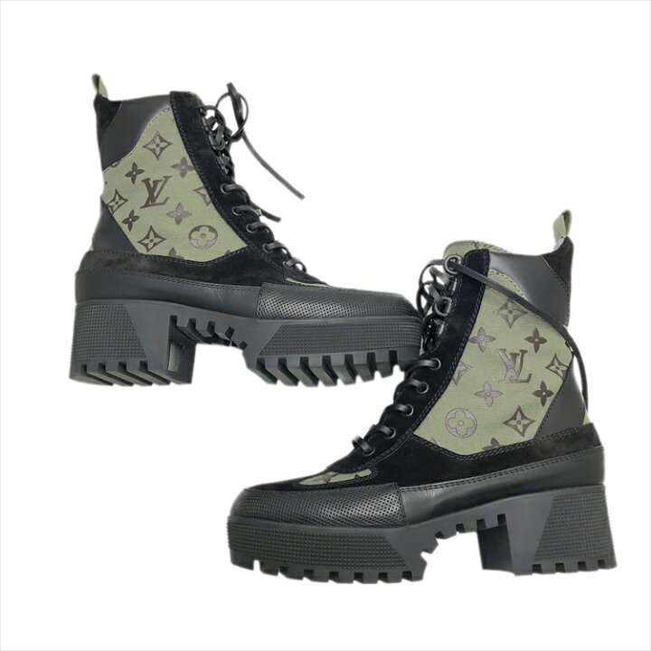 楽天市場】LOUISVUITTON ルイヴィトン Laureate Platform Desert Boots 
