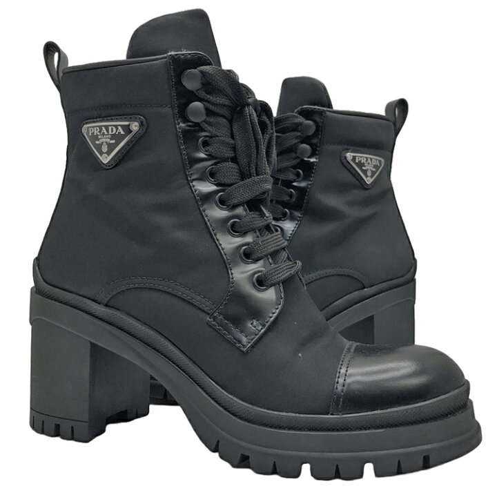 楽天市場】PRADA プラダ Re Nylon ブーツ 708 size=36 1/2 /約 