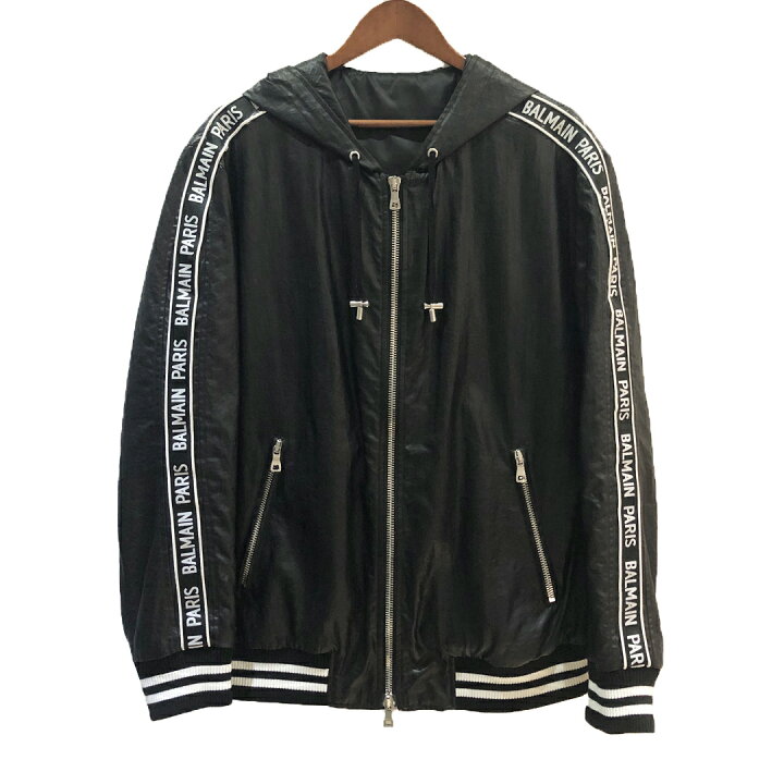 楽天市場】【中古】BALMAIN バルマン ナイロン ブルゾンジャケット