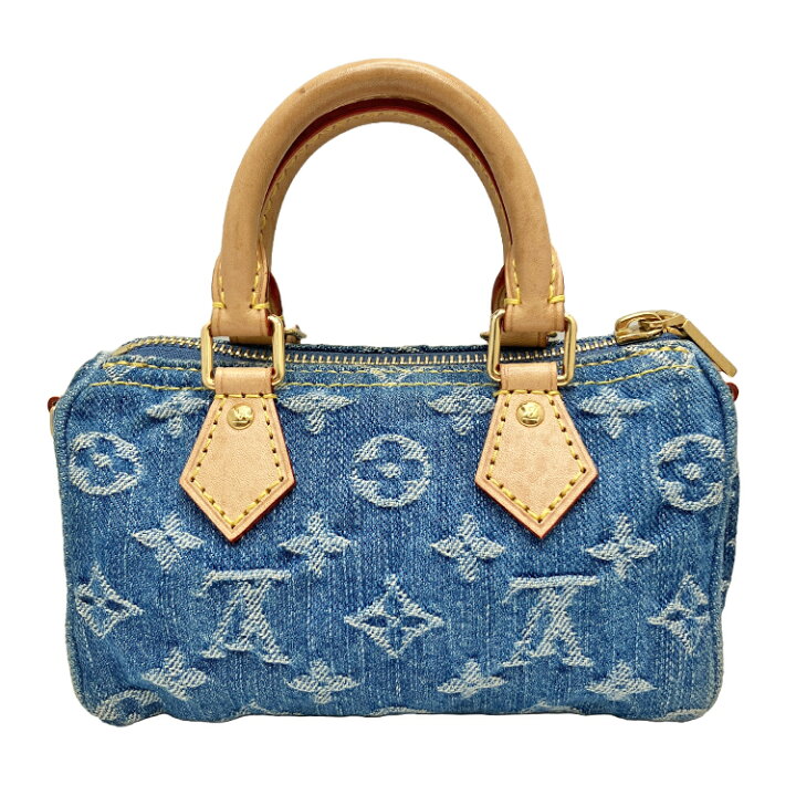 楽天市場】LOUISVUITTON ルイヴィトン モノグラム デニム ナノ 