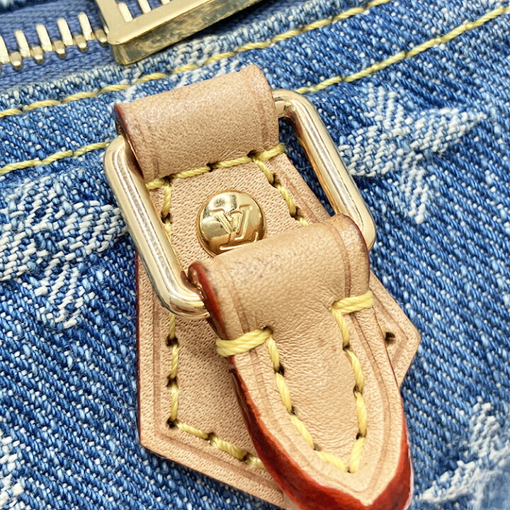 楽天市場】LOUISVUITTON ルイヴィトン モノグラム デニム ナノ 