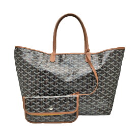 GOYARD ゴヤール サン・ルイ PM トートバッグ 【STLOUIPMLTY01CL03P】 ブラック×ブラウン メンズ 未使用品 本物 送料込み!!