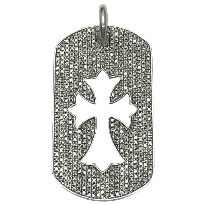楽天市場】【中古】ChromeHearts クロムハーツ D TAG LRG CO CRS P/D 